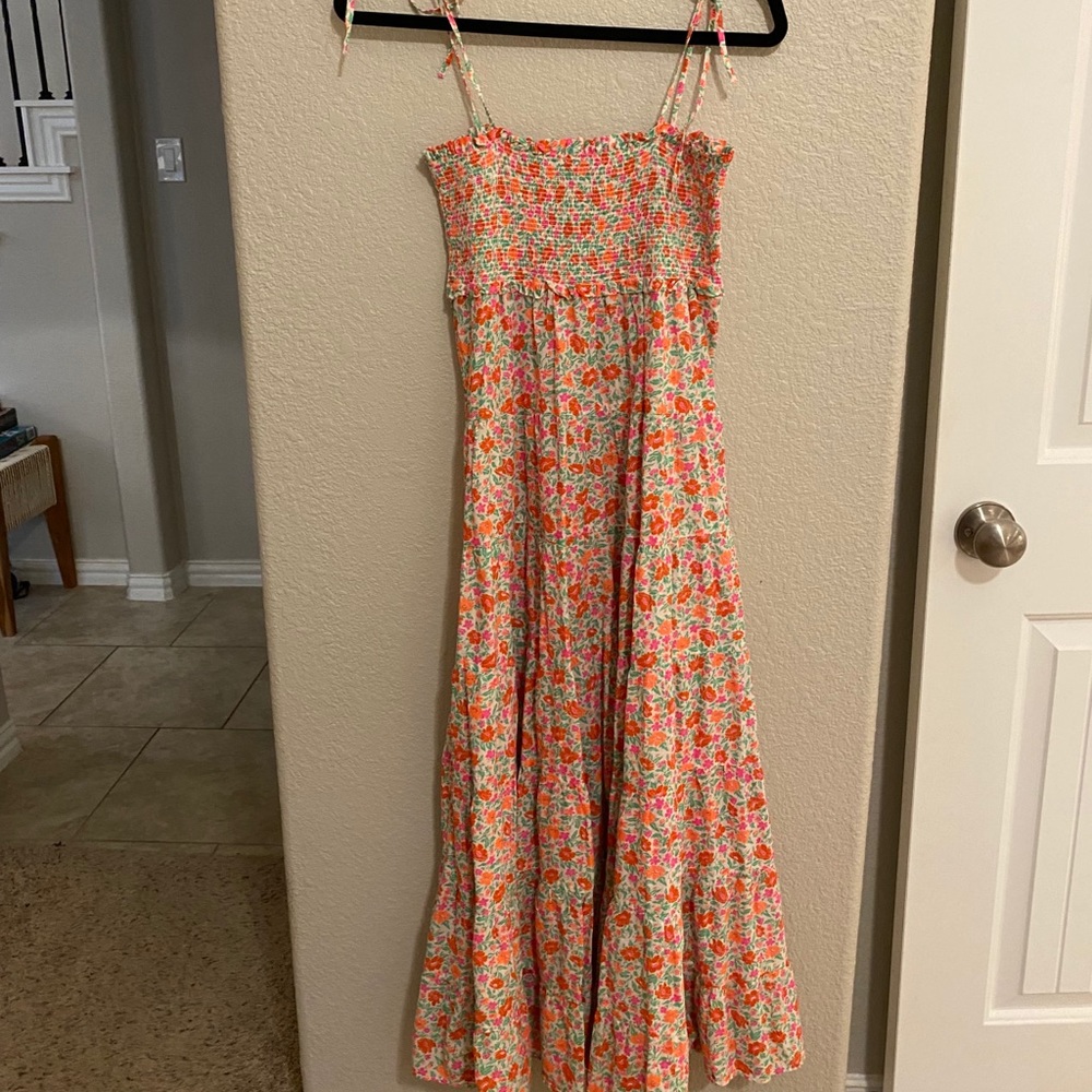 J Crew floral summer dress
